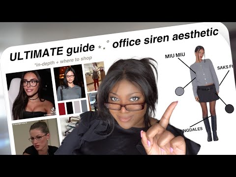 where to buy OFFICE SIREN clothes pt1 ₊˚⊹♡ luxury brands 👩🏾‍💻 style guide