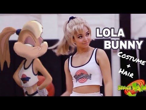 SPACE JAM: Lola Bunny Costume DIY + Makeup Tutorial