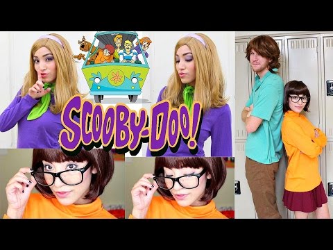 Daphne and Velma Makeup Tutorial: SCOOBY DOO