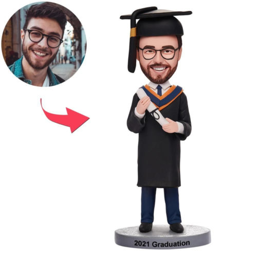 Custom Grad Bobblehead