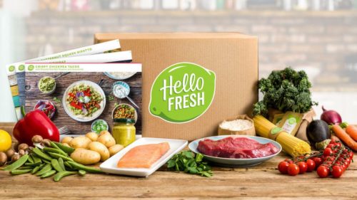 HelloFresh meal prep kit - gifts for college students