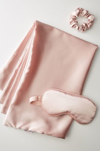 Anthropologie Satin Sleep Set