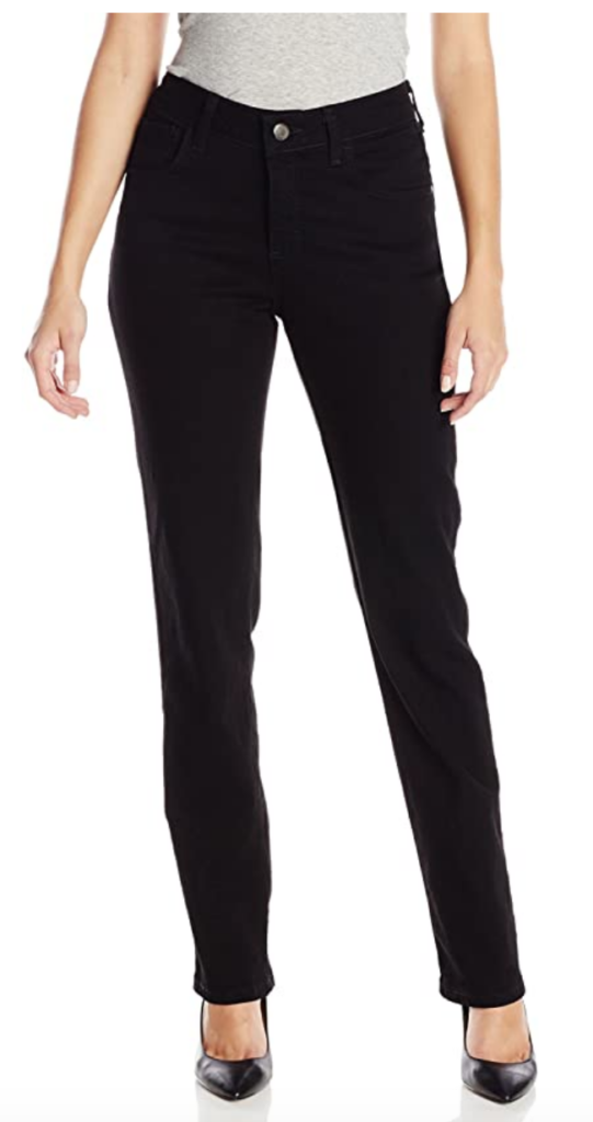 Classic style essentials: Black straight leg jeans - classic outfits