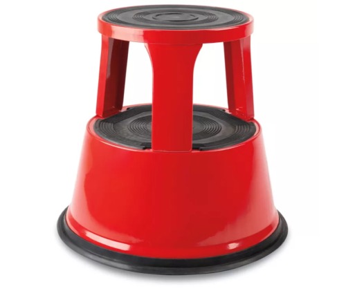 red u line wheely stool