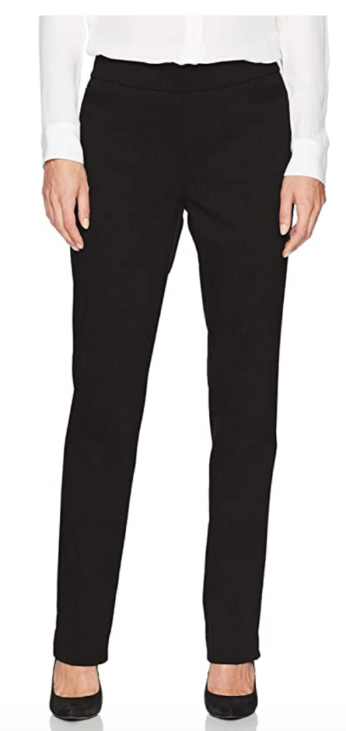 Black dress pants from Amazon - classic outfits