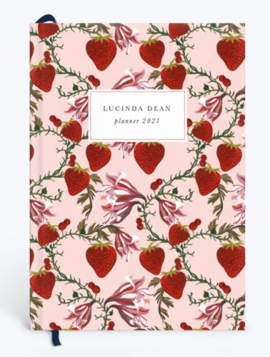 Cute 2021 planners - Strawberry planner from Papier