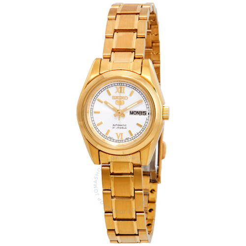 all gold seiko 5 womens