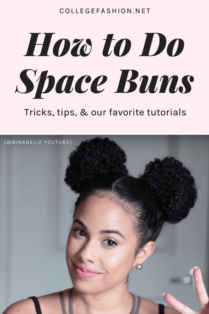 How to do space buns - tips, tricks, and tutorials